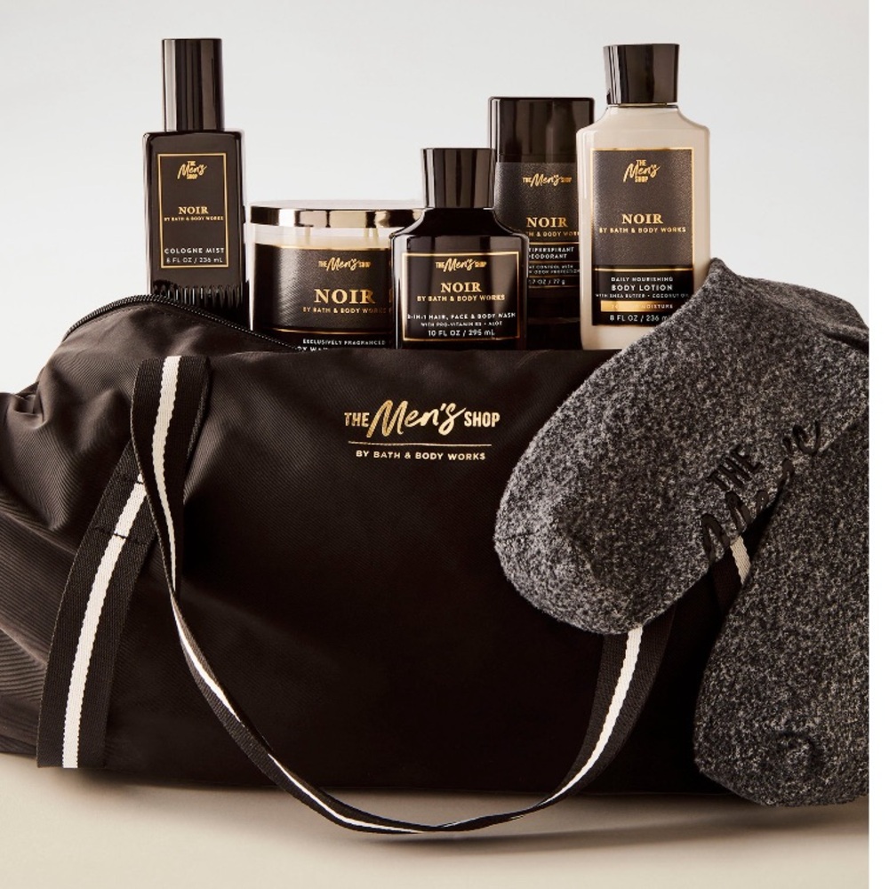 ✨LAST ONE✨NOIR 7-pc Set, Men’s Store Collection by Bath & Body Works, NWTags